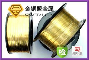 供應(yīng)廈門精密H65黃銅線