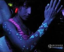 夜光紋身圖片