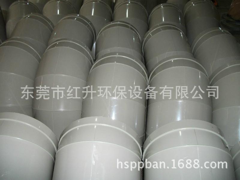 廠家直銷Φ110mm成型PP彎頭，90度PP彎頭，紅升PP90度彎頭
