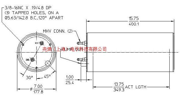 LND504高壓伽馬電離室圖片