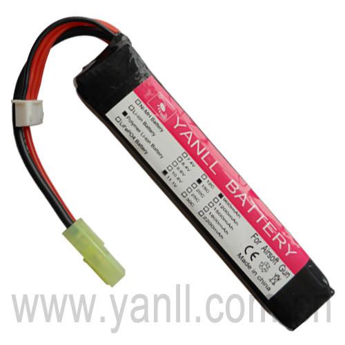 供应高倍率聚合物锂电池11.1V 900mAh 20C图片