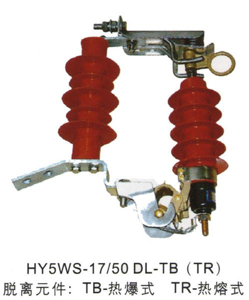 供应跌落可卸脱离器式避雷器HY5WS-17/50DL