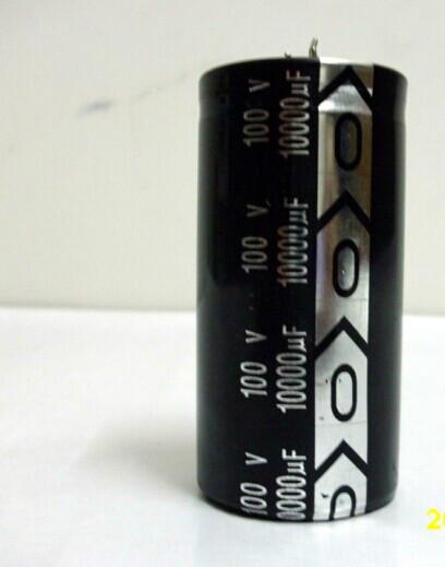 供應6800UF100V牛角電容廠家/焊片式鋁電解電容