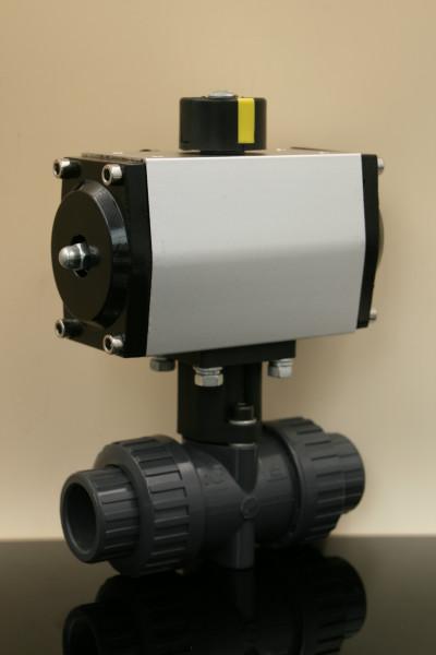 氣動(dòng)塑料球閥圖片/氣動(dòng)塑料球閥樣板圖 (3)