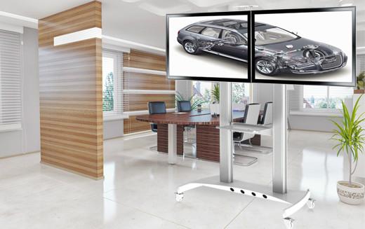 供應(yīng)昆明液晶電視移動支架 電視落地支架 電視落地移動推車