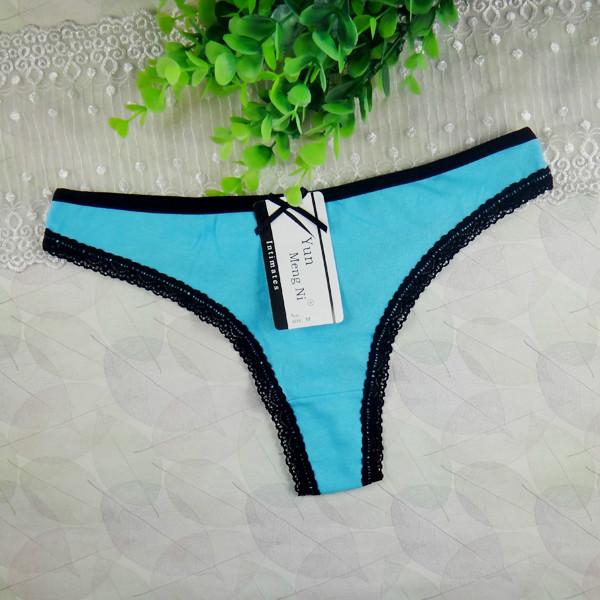 供應(yīng)性感外貿(mào)女士內(nèi)褲純棉丁字褲 現(xiàn)貨女士丁字褲批發(fā) 外貿(mào)全棉T褲