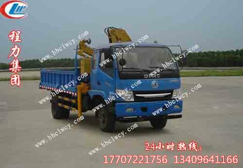 東風(fēng)勁卡排半隨車吊圖片/東風(fēng)勁卡排半隨車吊樣板圖 (2)