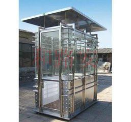 供應(yīng)不銹鋼崗?fù)?捷順標(biāo)準(zhǔn)保安亭,治安亭現(xiàn)貨批發(fā)