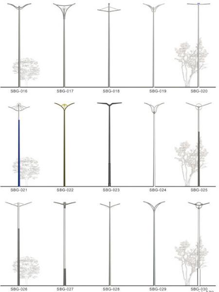 双臂道路灯报价图片