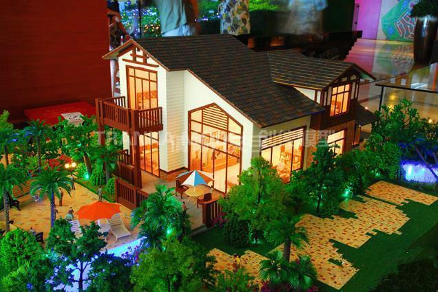 供應(yīng)樓盤模型