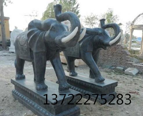 供應(yīng)石雕大象價(jià)格   漢白玉大象