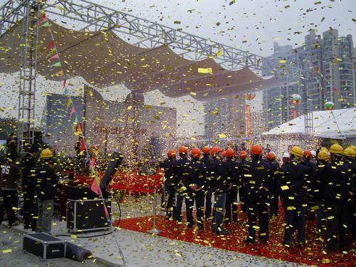 供應(yīng)慶典彩虹機 開工奠基儀式彩虹機 舞臺彩虹機報價