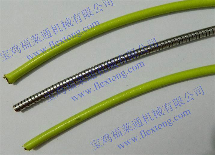 供應低煙無鹵包塑金屬波紋管，穿線包塑軟管廠家，阻燃包塑蛇皮管