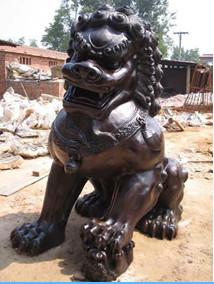 供應鑄鐵獅子.大鐵獅子，鐵獅子鑄造廠