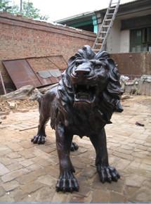 供應鑄鐵獅子.大鐵獅子，鐵獅子鑄造廠