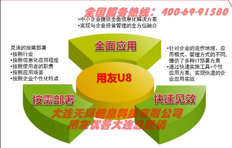 大连用友ERP实施服务咨询规划电话图片