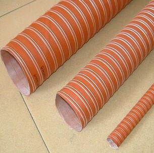 供應(yīng)紅色高溫風(fēng)管干燥機(jī)通風(fēng)軟管