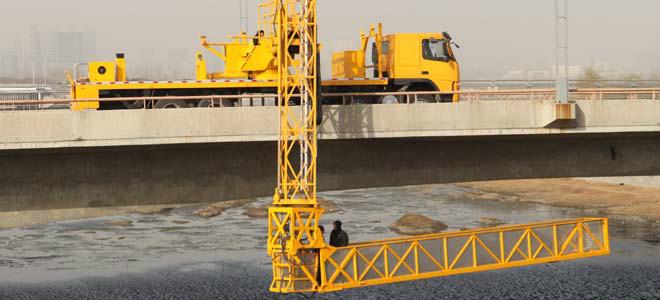 四川成都18米宇通橋檢車圖片