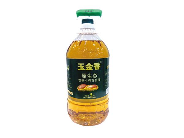 供應(yīng)玉金香原生態(tài)鮮榨花生油  山東非轉(zhuǎn)基因壓榨純花生油