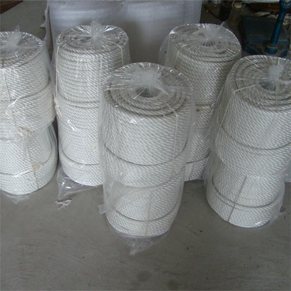 河北晉州長纓供應(yīng)16mm白色四股優(yōu)質(zhì)尼龍繩