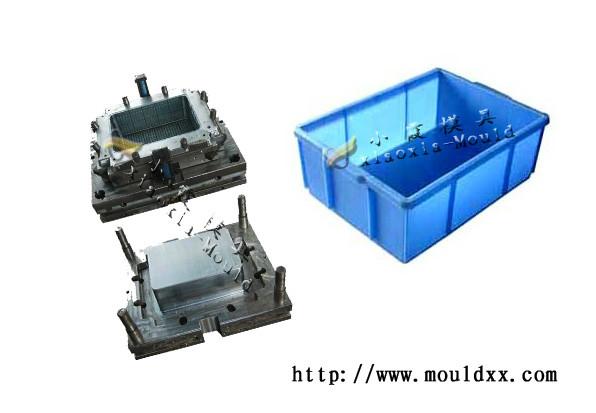 中國注塑模具一次性整理箱塑膠模具圖片