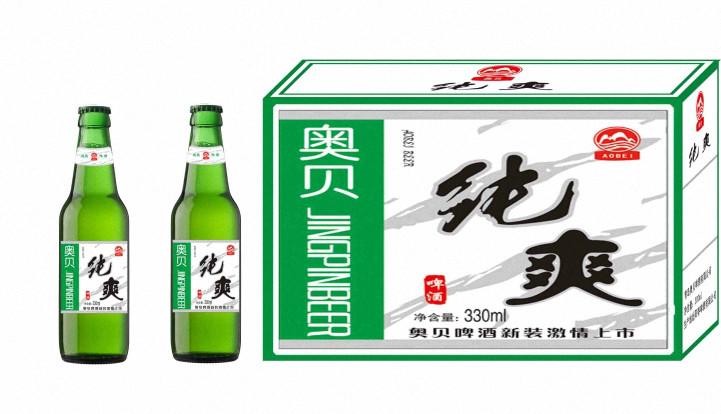 供应铁岭锦州啤酒供应330毫升纯爽啤酒