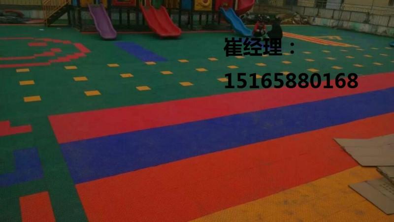 供應(yīng)棗莊滕州幼兒園懸浮地板拼裝地板
