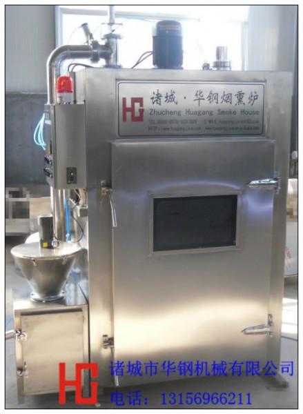諸城蒸汽加熱煙熏爐專業(yè)制造廠家，熏豆腐干質量*煙熏爐