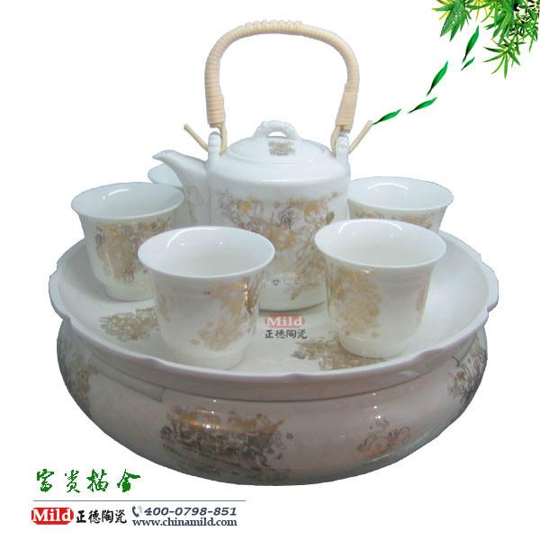 供應(yīng)陶瓷茶具禮品套裝 青花瓷茶具