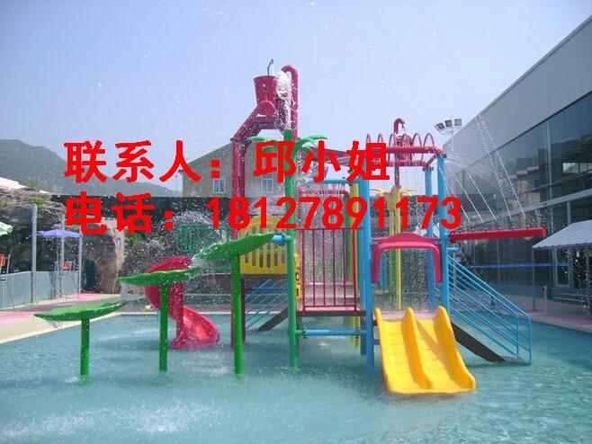 供應(yīng)東莞充氣水池滑梯組合移動水上樂園