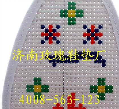 十字繡印花針孔手工鞋墊圖片/十字繡印花針孔手工鞋墊樣板圖 (3)