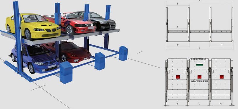 供应立体车库车位引导系统