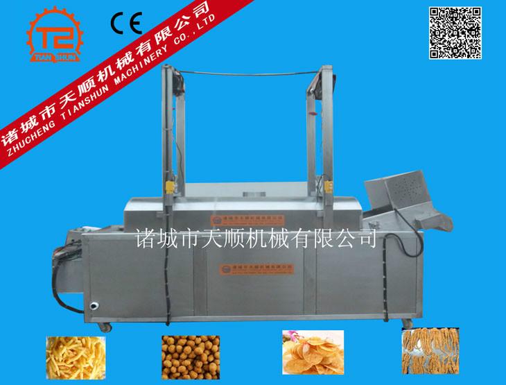 供應(yīng)4000組織蛋白拉絲蛋白油炸線熱銷、諸城拉絲蛋白油炸機(jī)