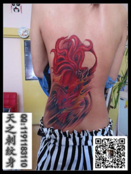 供應(yīng)不動明王紋身，過肩龍紋身，骷髏紋身，九尾狐紋身
