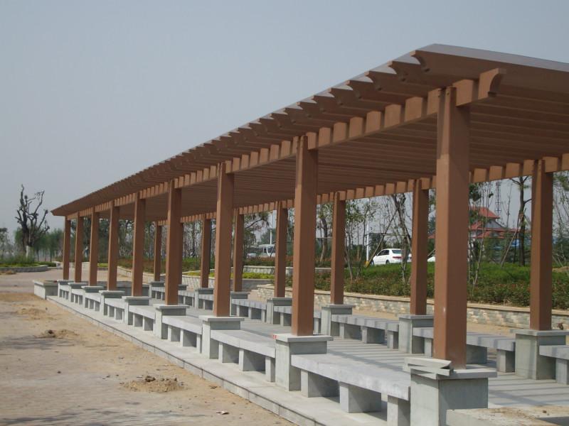 供應(yīng)百色市周邊地區(qū)塑木涼亭工程承接