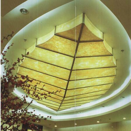 弧形透光石圖片