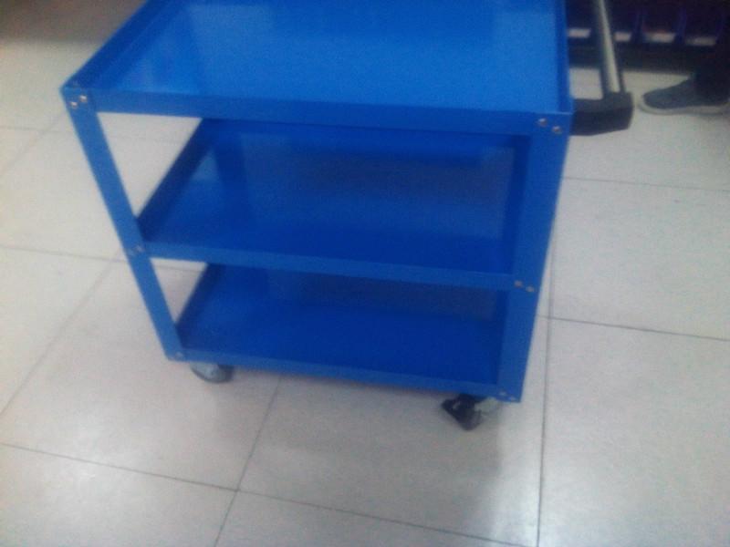 移動(dòng)工具車車間零件工具車圖片