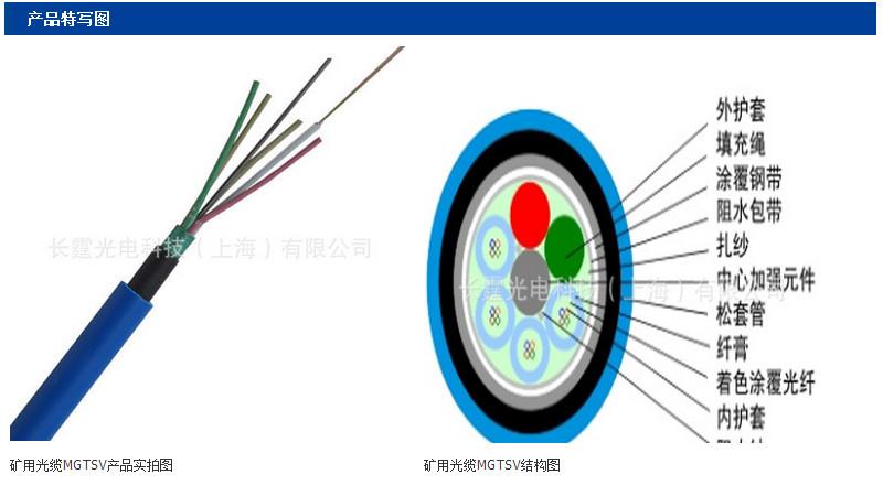 供应MGTSV矿用光缆阻燃通信光缆图片